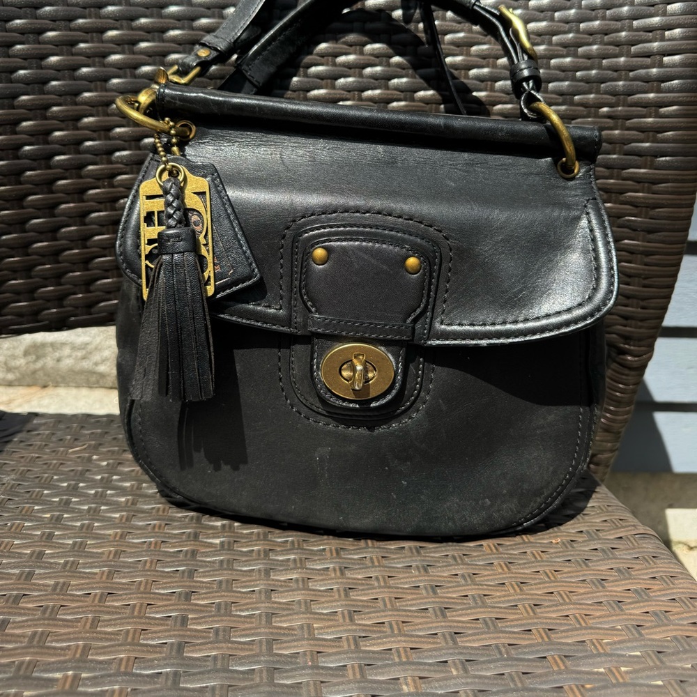 Coach Legacy 19132 Willis black purse